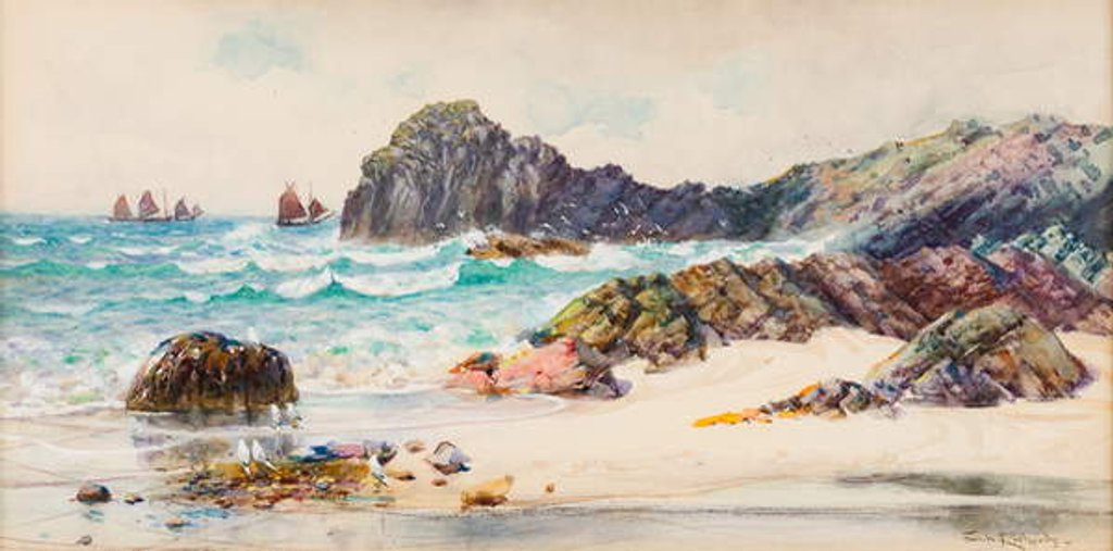 Detail of Gurnard's Head by Frank Richards