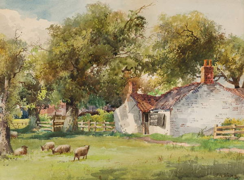 Detail of Springtime, Laceby Common by John Guttridge Sykes