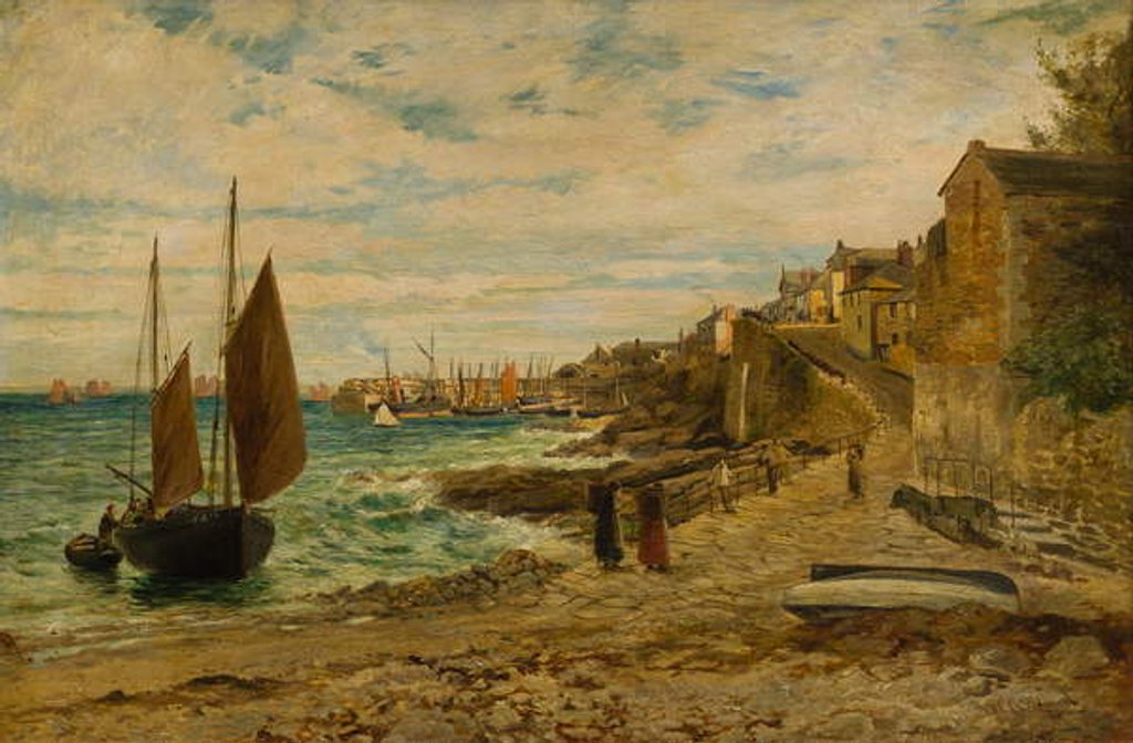 Detail of Newlyn Slip by William Croxford