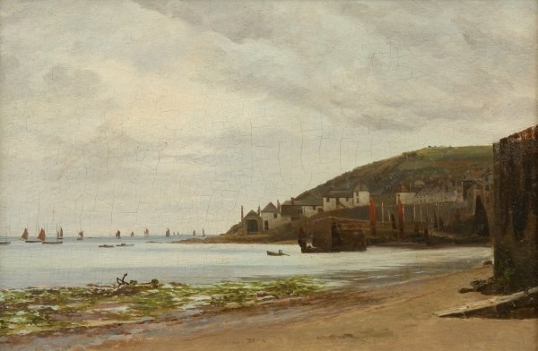 Detail of Newlyn Slip by Henry Martin