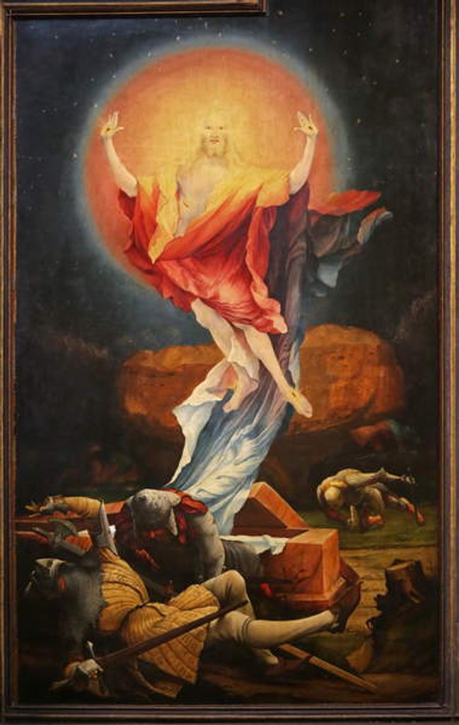 Detail of The Resurrection by Matthias Grunewald