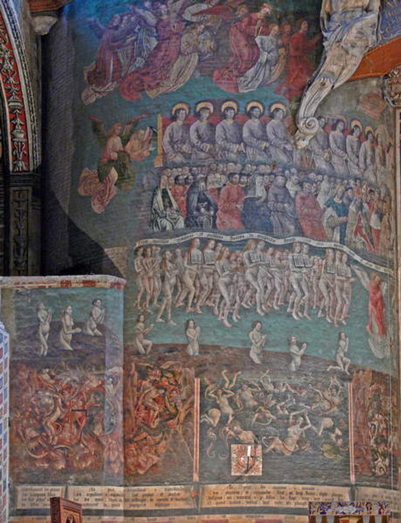 Detail of Depicting part of the Last Judgement by French School