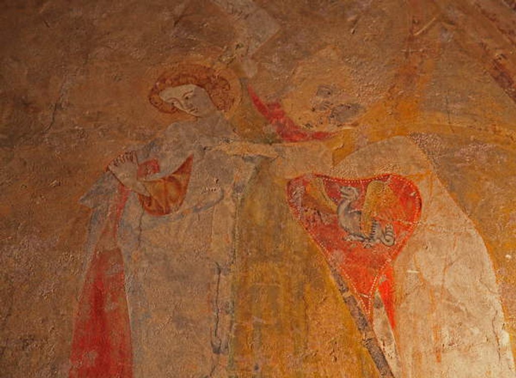 Detail of Depicting St John at the Crucifixion by French School