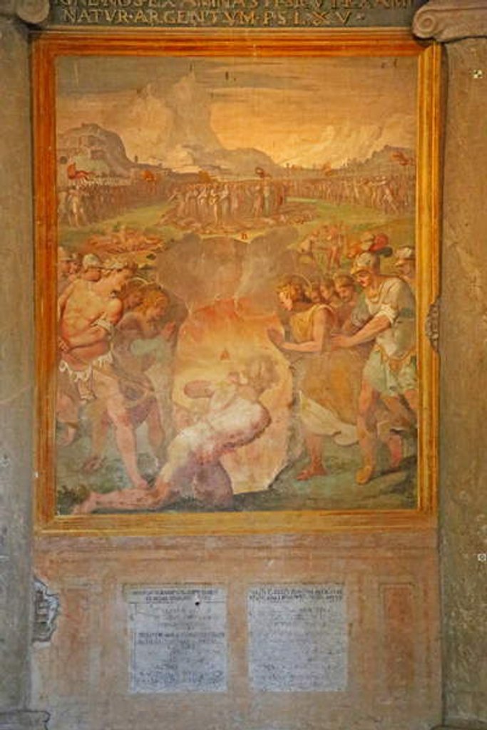 Detail of Martyrdom of numerous saints by Cristoforo & Tempesta Antonio Roncalli