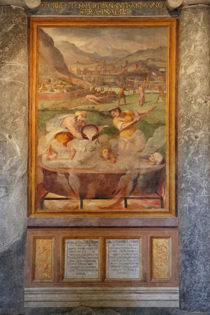 Detail of Martyrdom of Ss Vitus, Modestus and his wife Crescentia by Cristoforo & Tempesta Antonio Roncalli