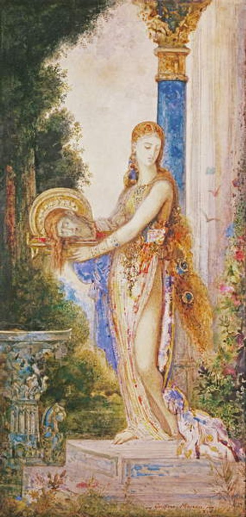 Detail of Salome by Gustave Moreau