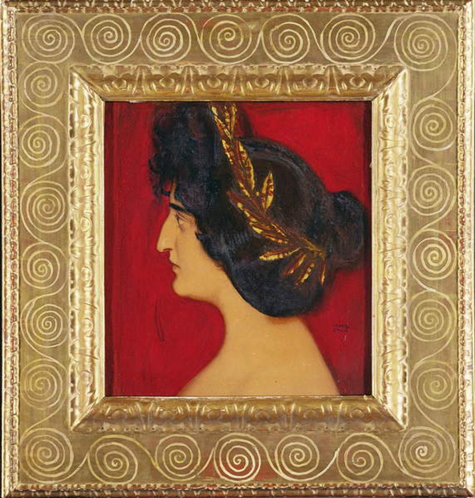 Detail of Roman Woman by Franz von Stuck