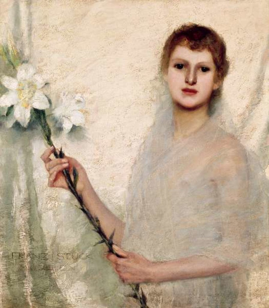 Detail of Innocentia, 1889 by Franz von Stuck
