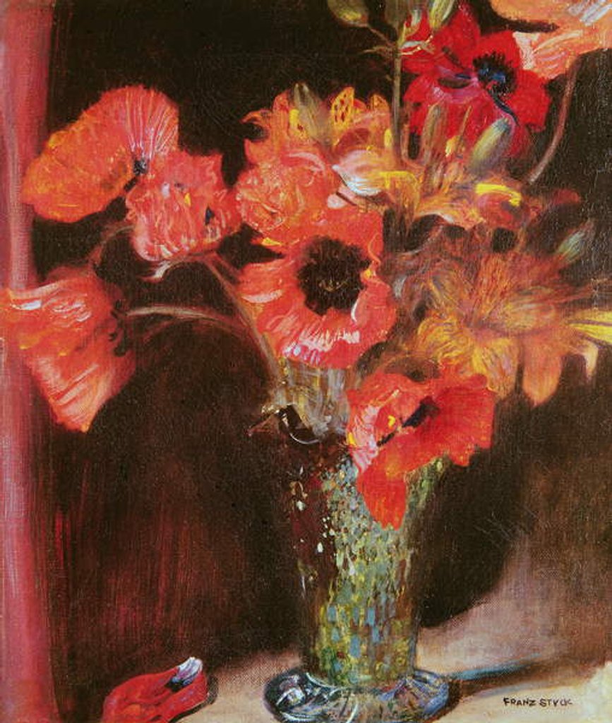 Detail of Still Life, c.1893 by Franz von Stuck