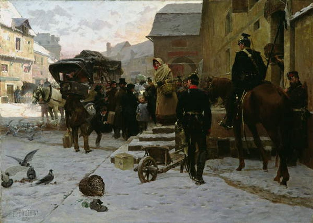 Detail of Boule de Suif, 1884 by Paul Emile Boutigny