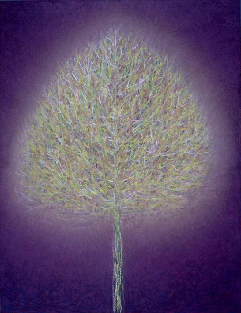 Detail of Mystical Tree, 1996 by Peter Davidson