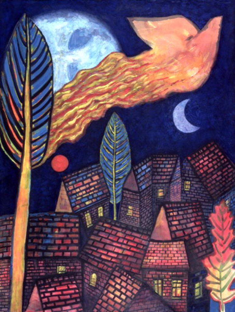 Detail of From The Tree To The Sky, 1998 by Peter Davidson