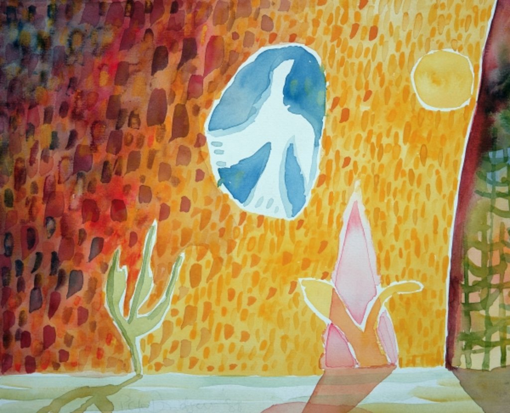 Detail of Sunburst, 1989 by Peter Davidson