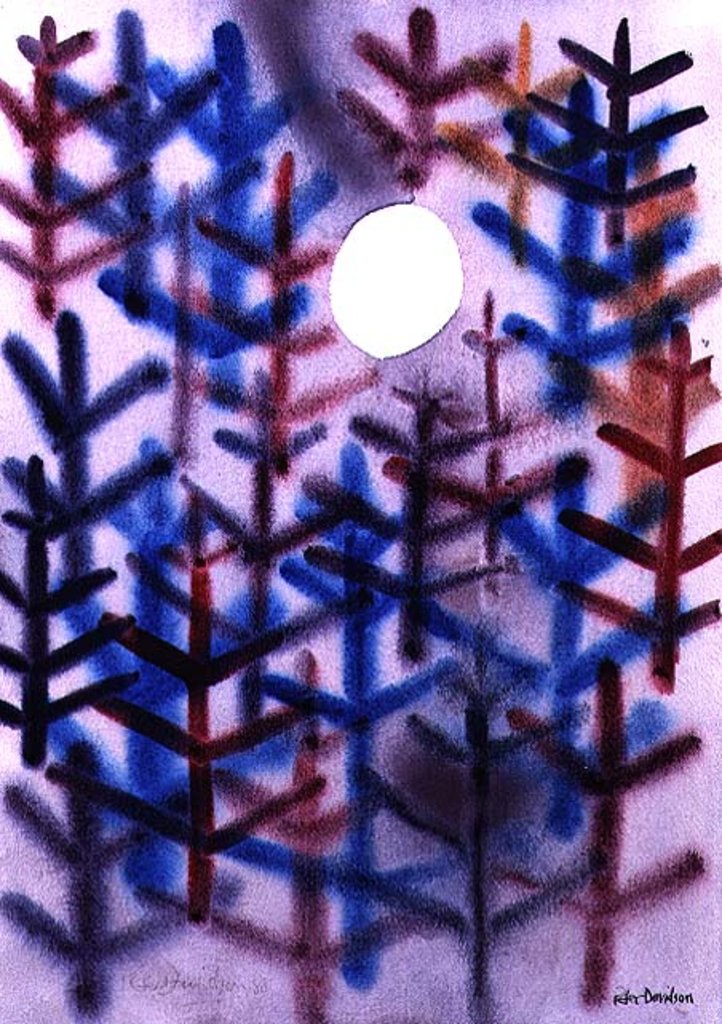 Detail of Moonscape, 1988 by Peter Davidson