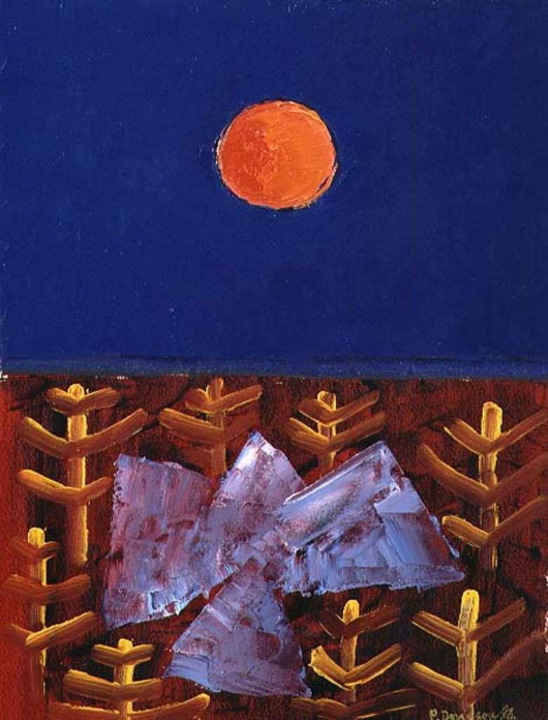 Detail of Voyage to the Sun, 1988 by Peter Davidson