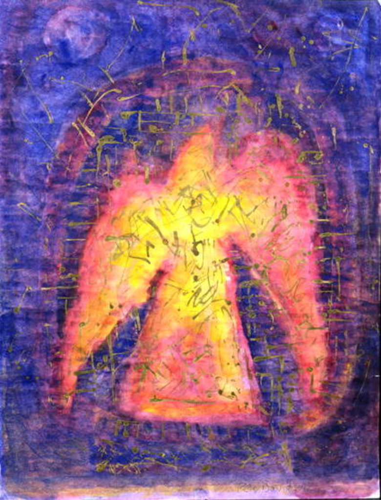 Detail of Golden Bird Rising, 1992 by Peter Davidson