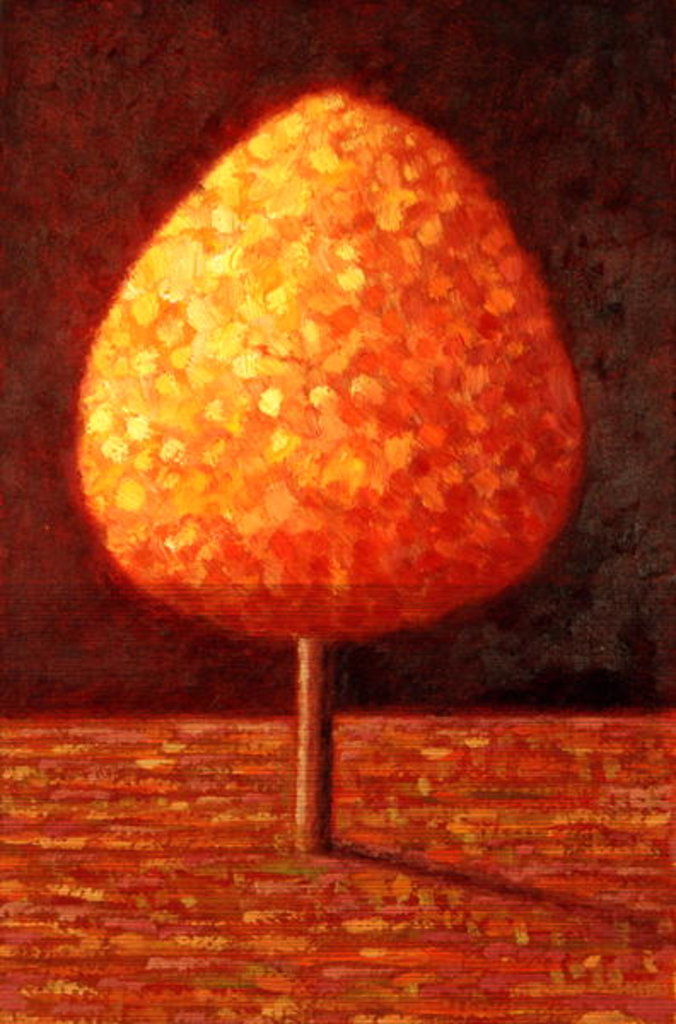 Detail of Sun Drenched Tree, 1996 by Peter Davidson