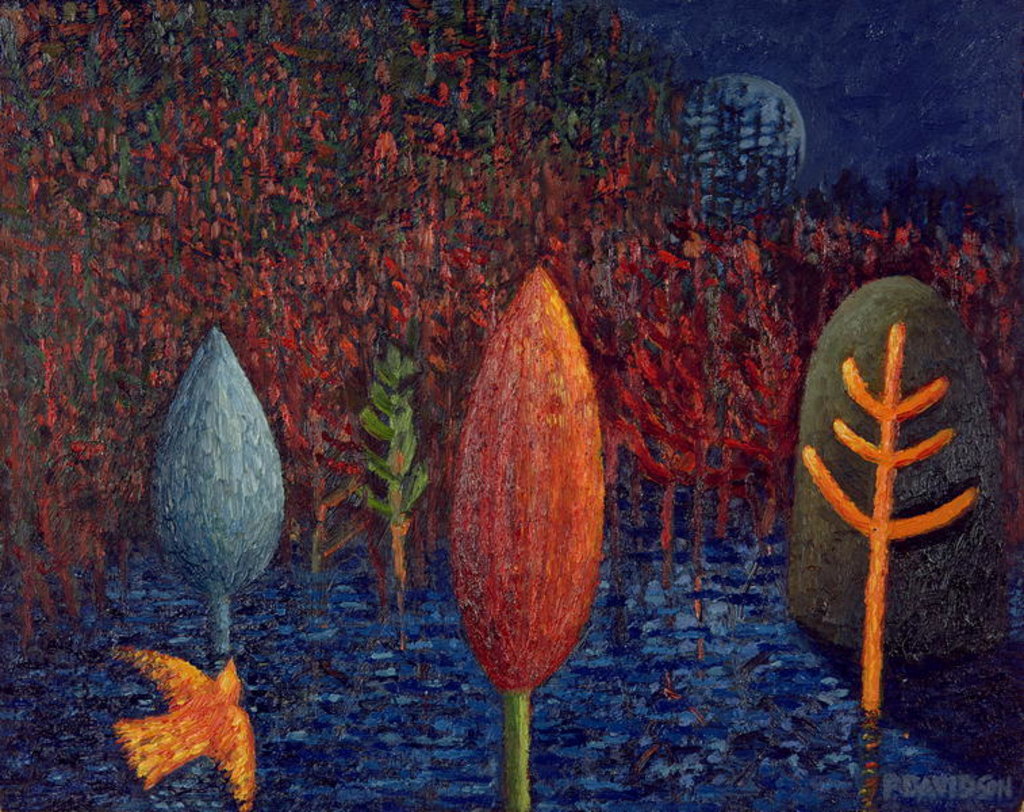 Detail of On the Edge of the Lagoon, 1997 by Peter Davidson
