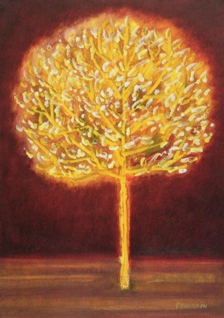 Detail of Blossoming Tree, 1997 by Peter Davidson