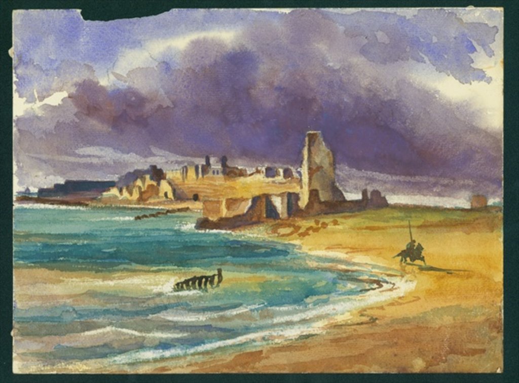 Detail of Athlit by Claude Conder