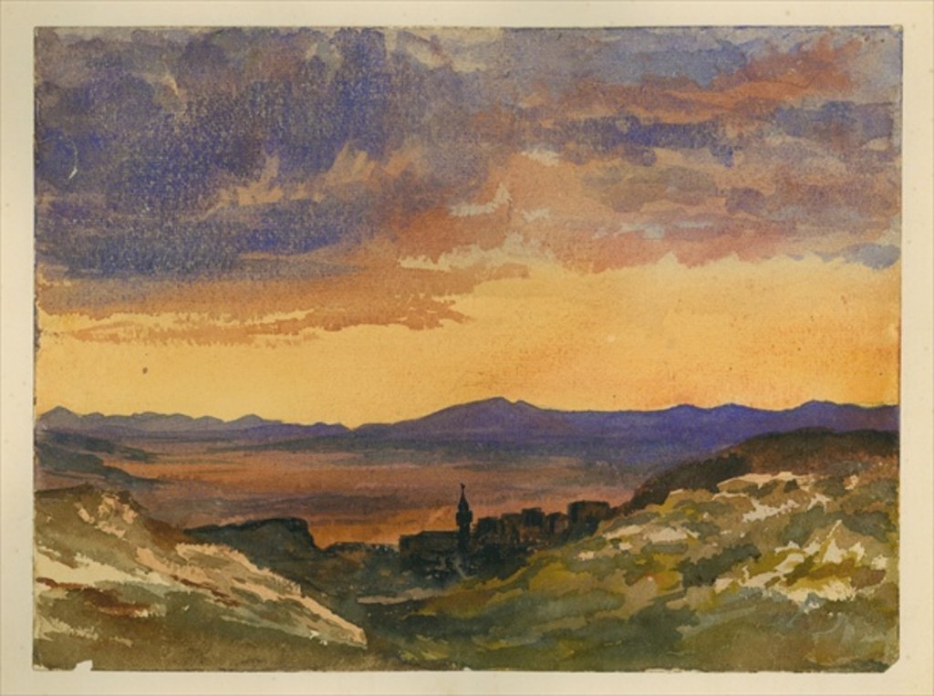 Detail of Jezreel Valley by Claude Conder