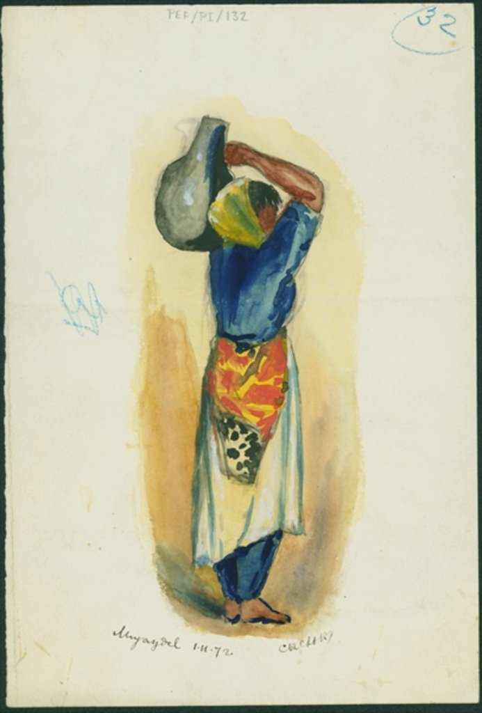 Detail of Mujaydel, 1872 by Claude Conder