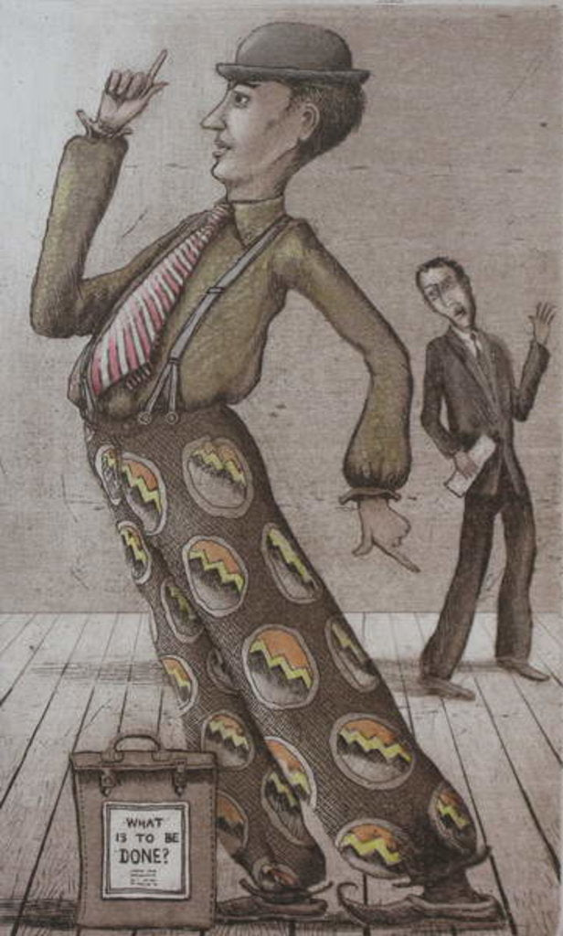 Detail of Burning Question by Peter A Ford