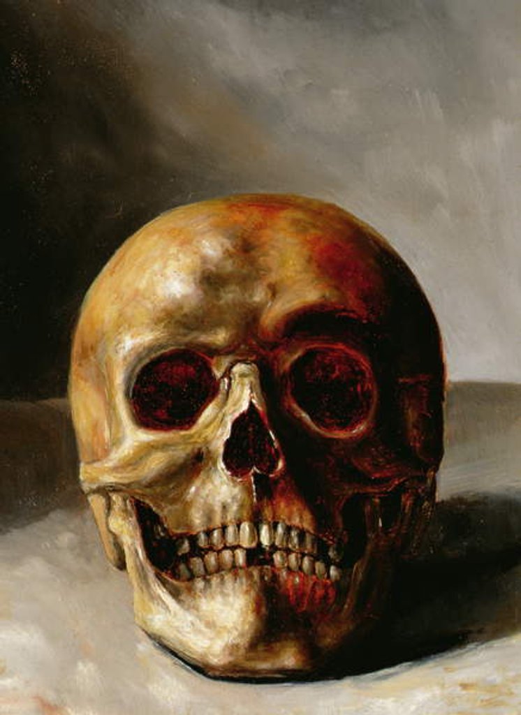 Detail of Skull by European School