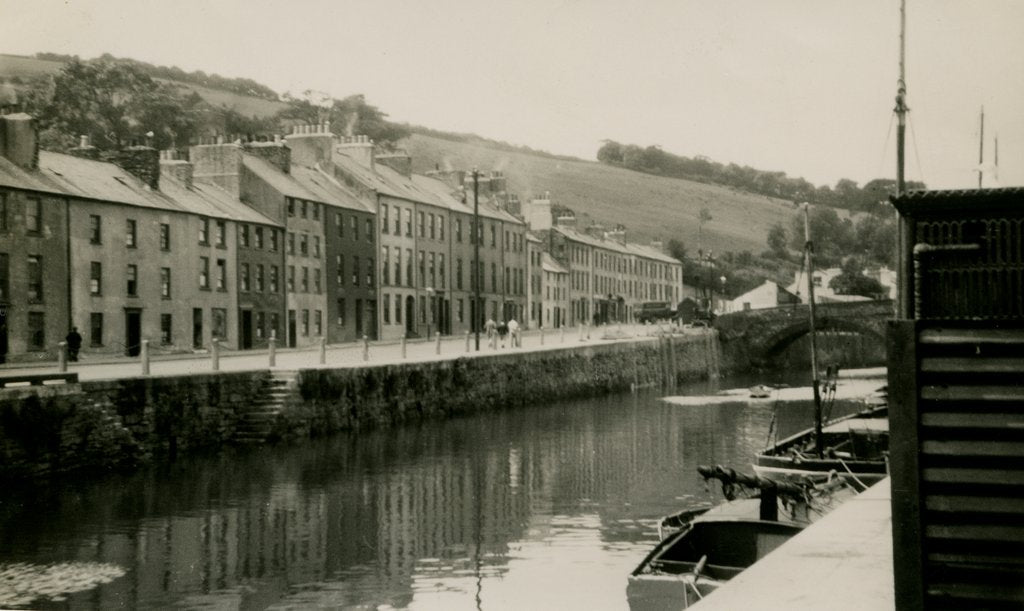 Detail of South Quay, Douglas by John James Frowde