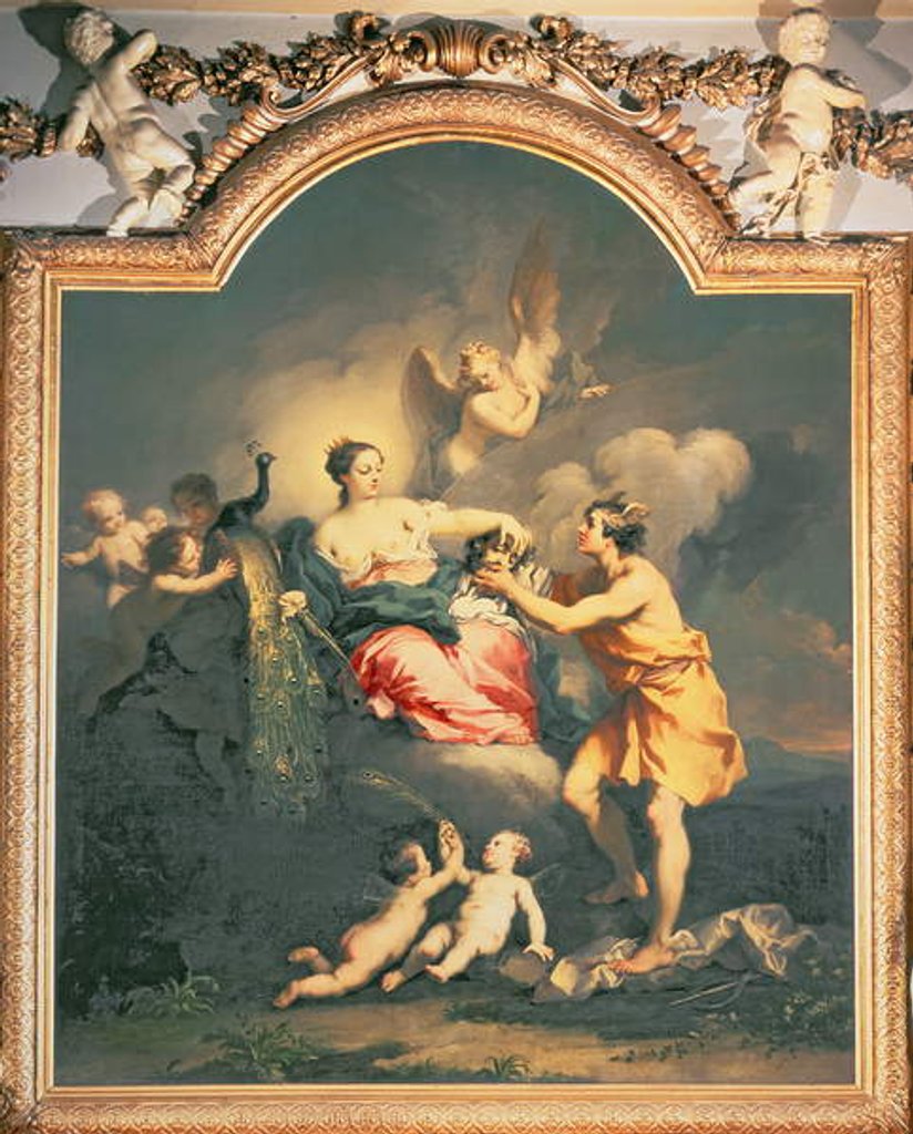 Detail of Juno Receives the Head of Argus by Jacopo Amigoni