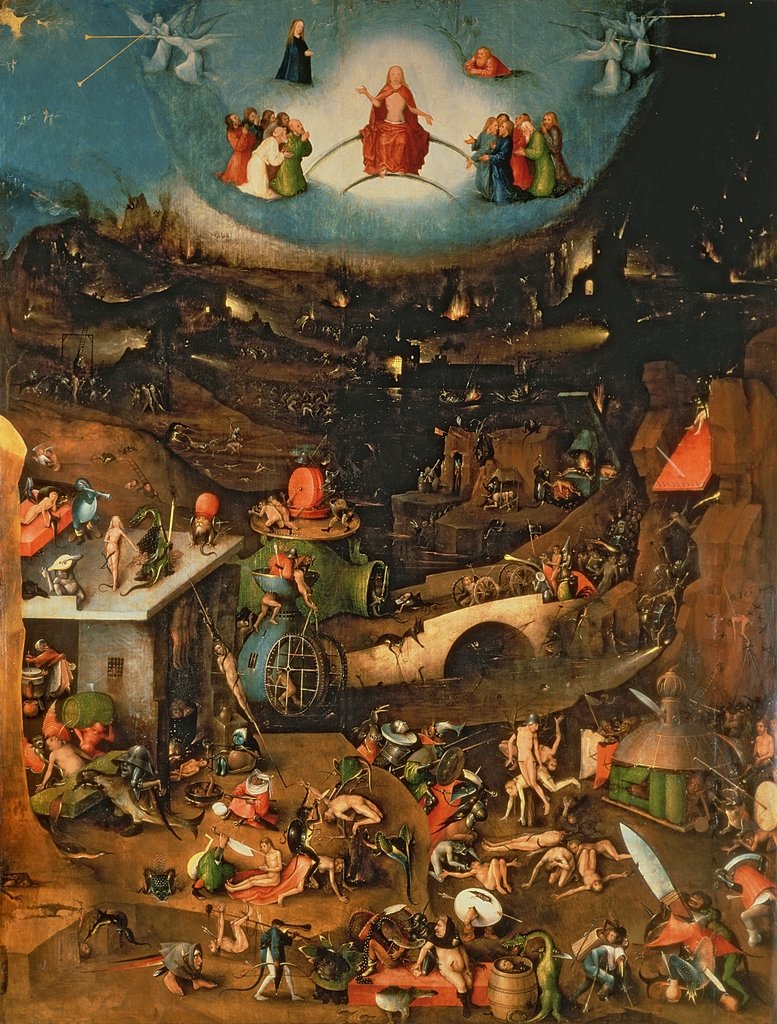 Detail of The Last Judgement, c.1504 by Hieronymus Bosch