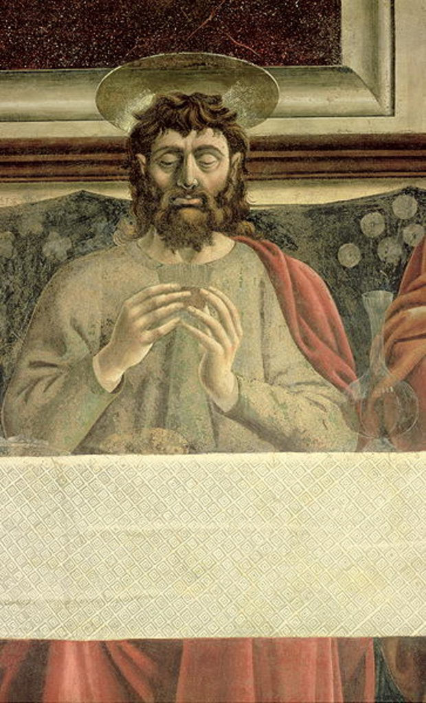 Detail of The Last Supper by Andrea del Castagno