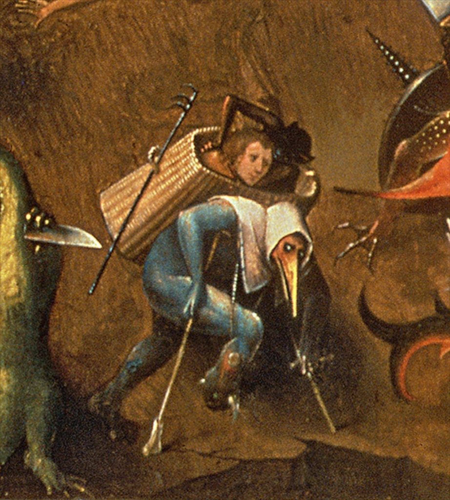 Detail of The Last Judgement by Hieronymus Bosch