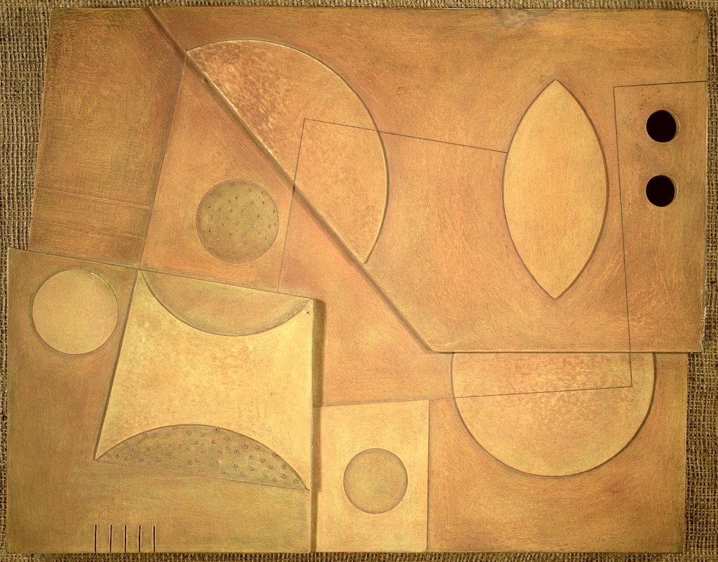 Detail of Cut Out, 1993-94 by Peter McClure