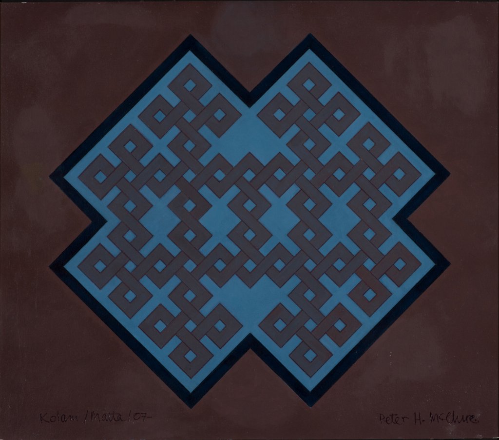 Detail of Kolam Malta, 2007 by Peter McClure