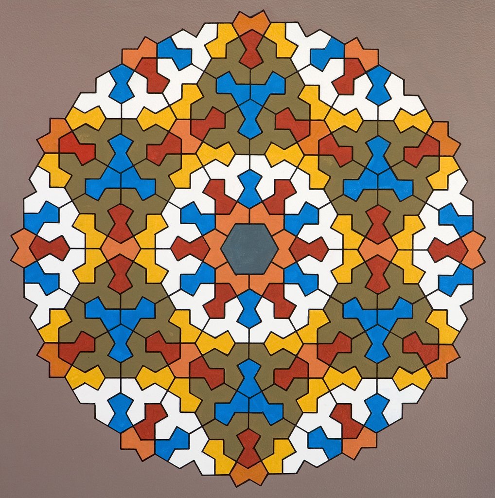 Detail of Modular Matrix, 2006 by Peter McClure