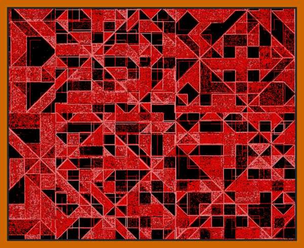 Detail of WINDOW TO THE SOUL, 2013 by Peter McClure