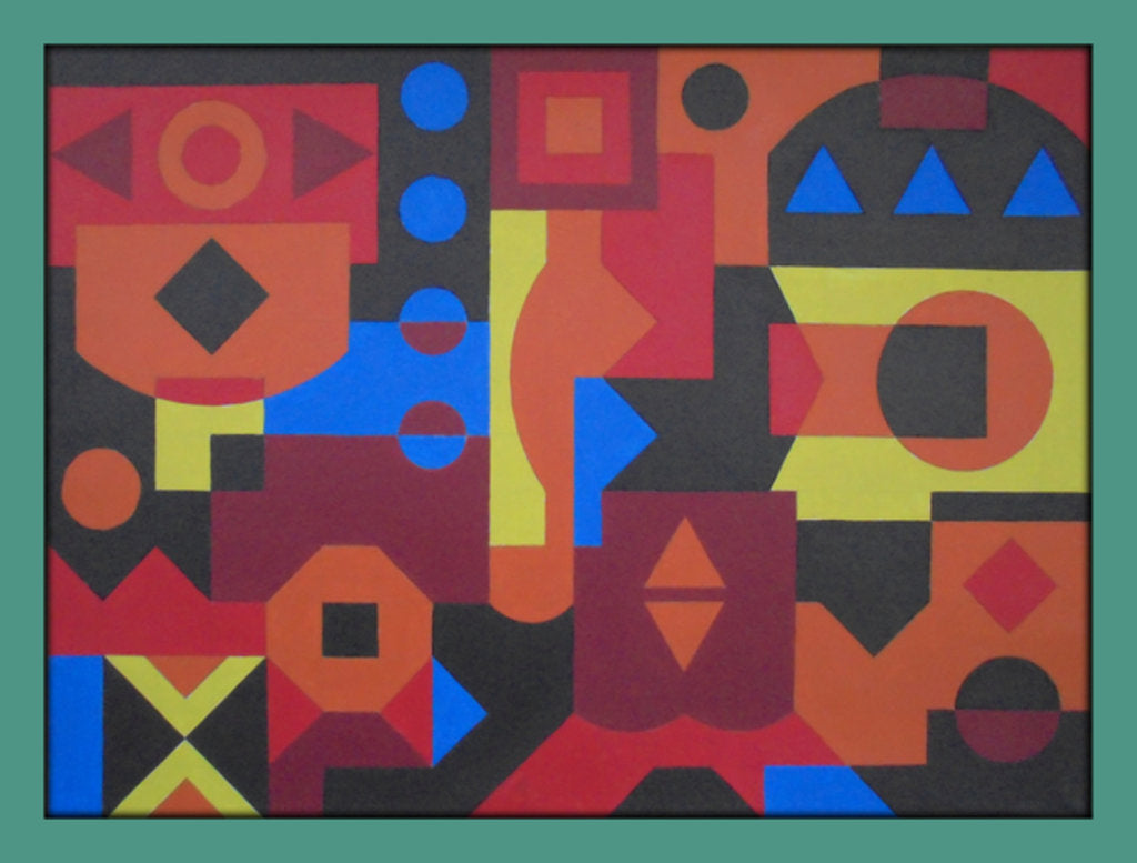 Detail of NATIVE AMERICAN, 2017 by Peter McClure