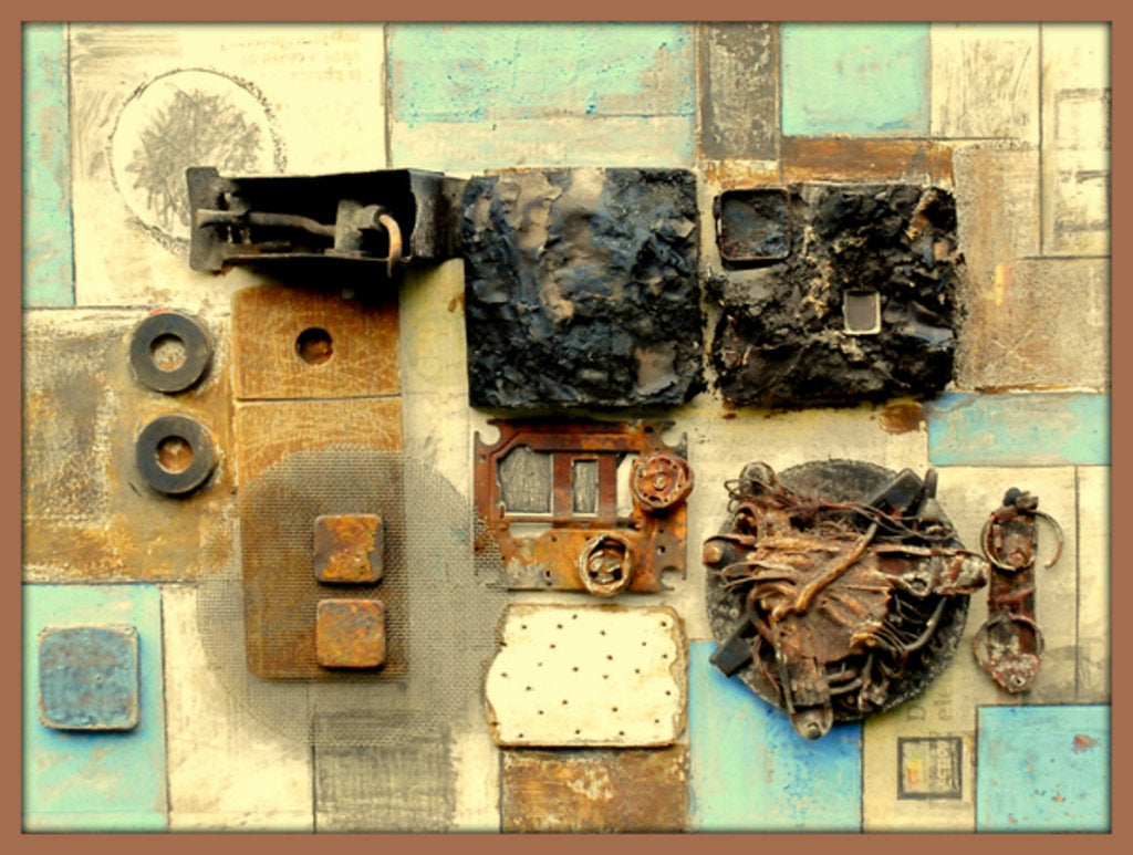 Detail of BETRAYAL & AFTERMATH, 2017 by Peter McClure