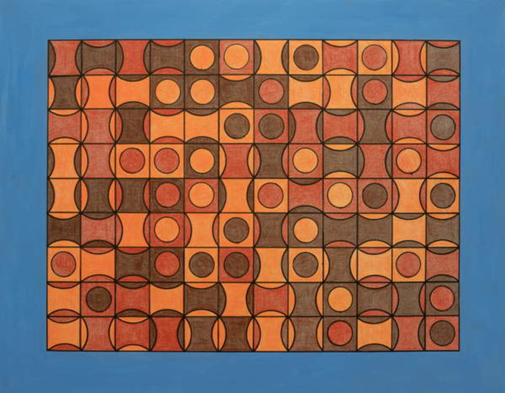 Detail of CORPUSCULAR MOVEMENT, 2017 by Peter McClure