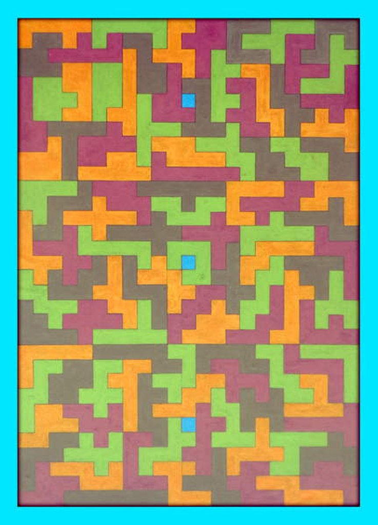 Detail of HAY-STACK, 2019 by Peter McClure