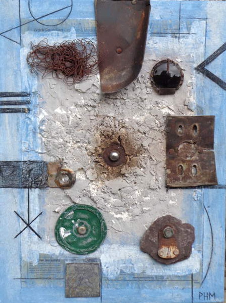 Detail of CENTRIFUGAL, 2019 by Peter McClure