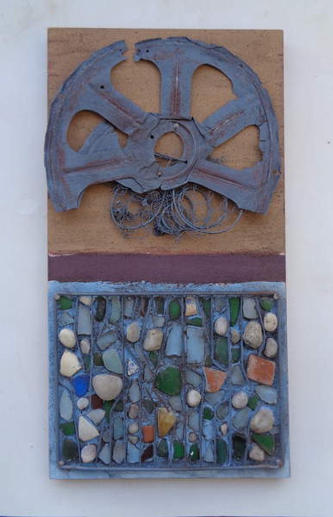 Detail of PORTICO, 2019 by Peter McClure