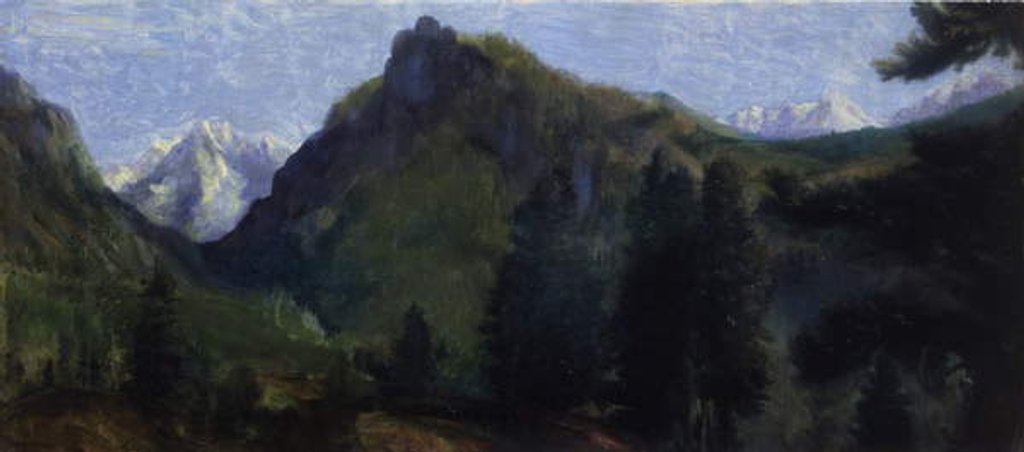Detail of Mountain Beloved of Spring, c.1906-07 by Arthur Bowen Davies