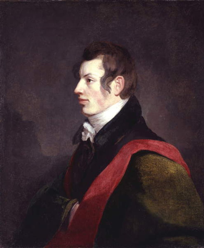 Detail of Self Portrait, 1812-13 by Samuel Finley Breese Morse