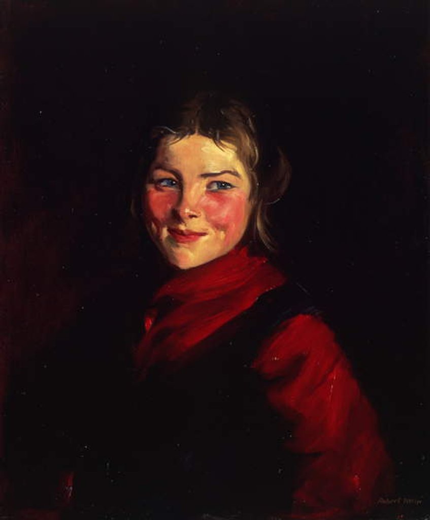 Detail of Mary, 1913 by Robert Cozad Henri