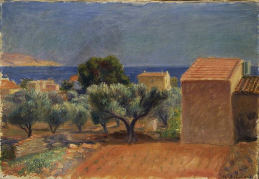 Detail of St Jean, 1930 by William James Glackens