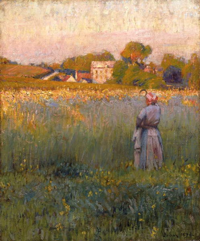 Detail of Landscape, 1890 by Robert William Vonnoh