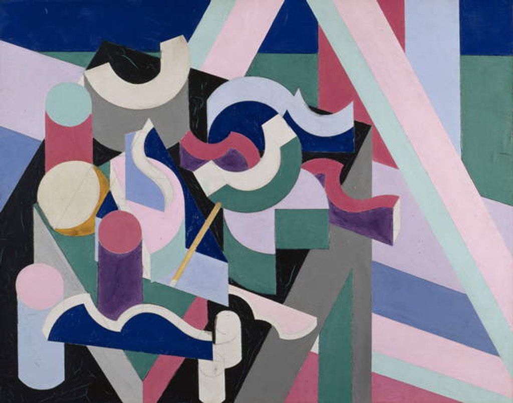 Detail of Peinture/Nature morte, c.1924 by Patrick Henry Bruce