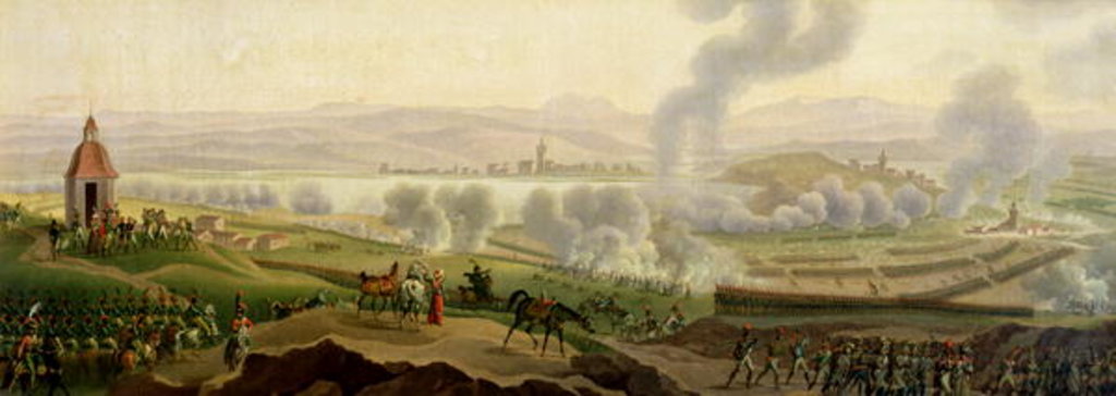 Detail of The Battle of Wagram, 6th July 1809 by Jacques Francois Joseph Swebach